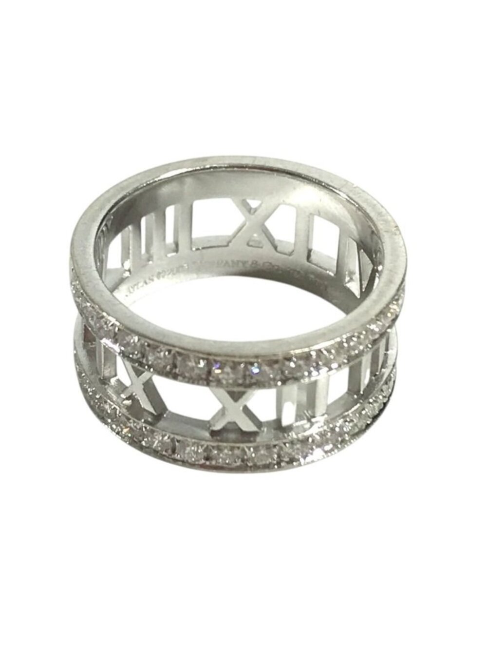 Tiffany & Co Ring Open Atlas Silver